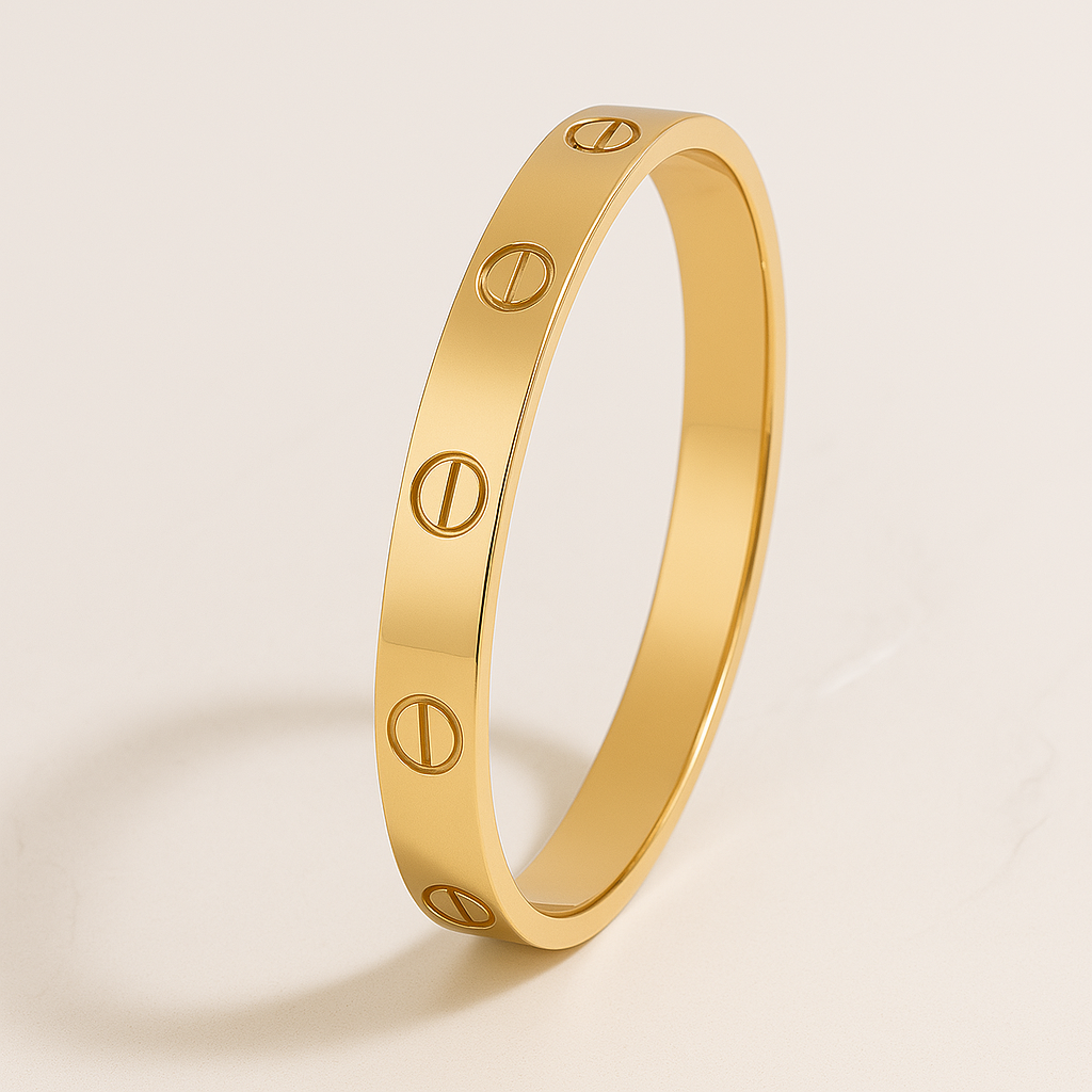 にゃおん　LAAINA BANGLE18K にゃおん LAAINA BANGLE18K 18K GOLD ETERNITY BANGLE – Liona