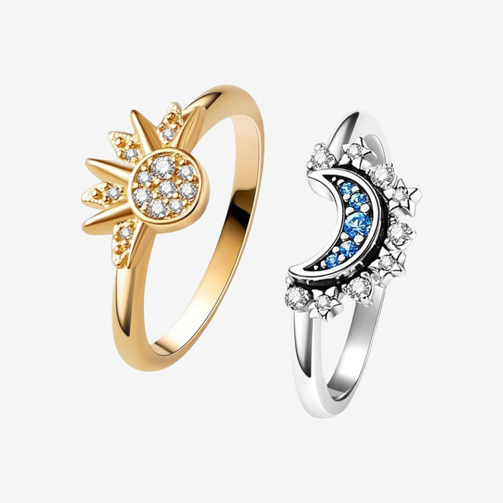 CELESTIAL SUN AND MOON RING SET (VIP)