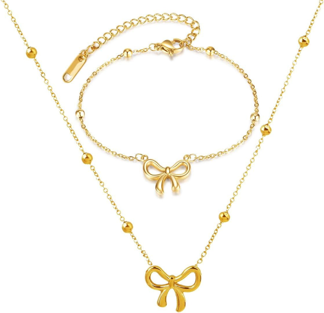 Eternal Bow Necklace