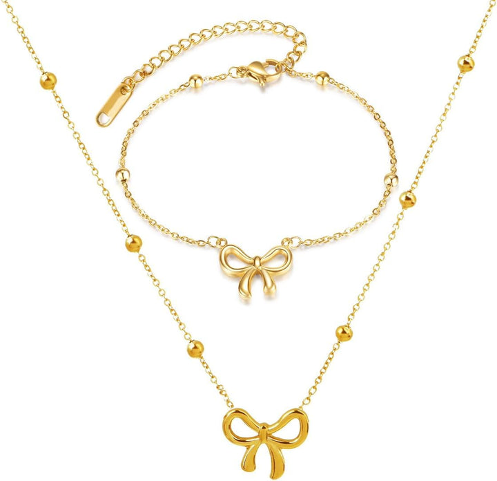 Eternal Bow Necklace