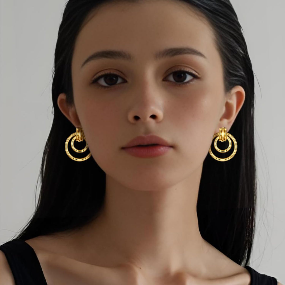 Love Geometric Droplet Earrings (VIP)