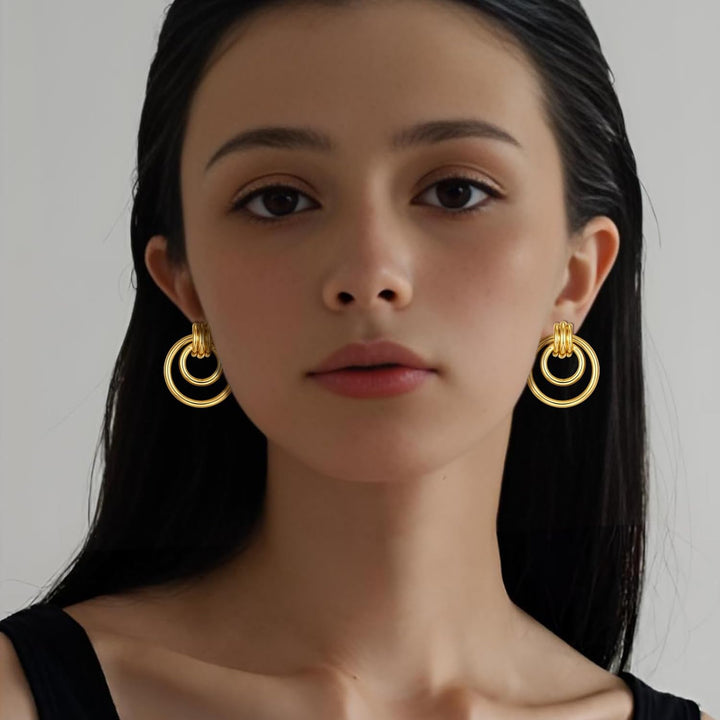 Love Geometric Droplet Earrings (VIP)