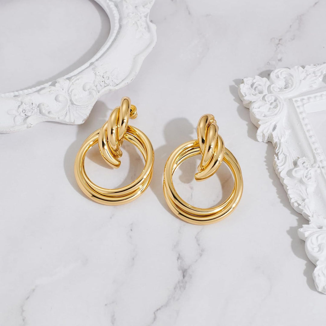 Love Geometric Droplet Earrings (VIP)