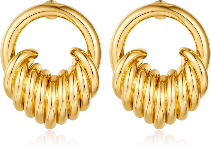 Love Geometric Droplet Earrings