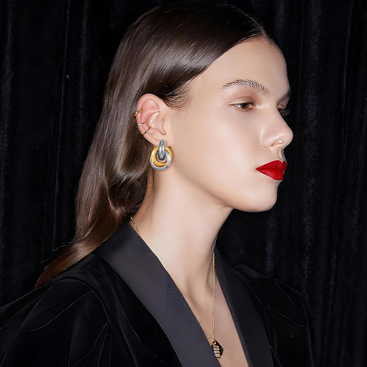 Love Geometric Droplet Earrings (VIP)