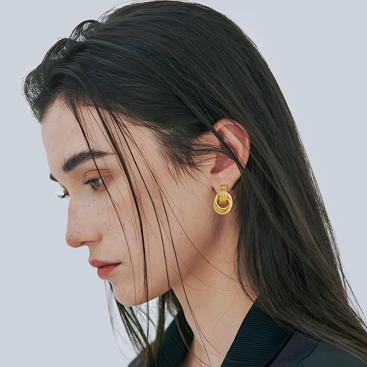 Love Geometric Droplet Earrings (VIP)