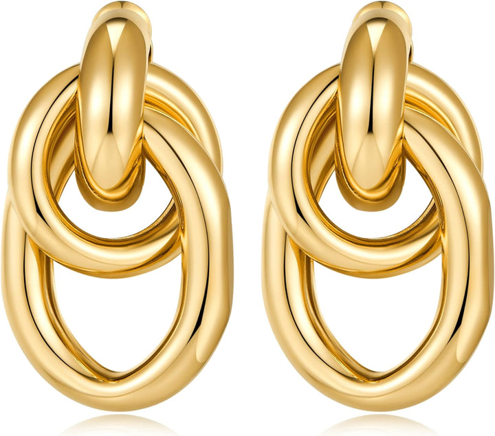 Love Geometric Droplet Earrings (VIP)