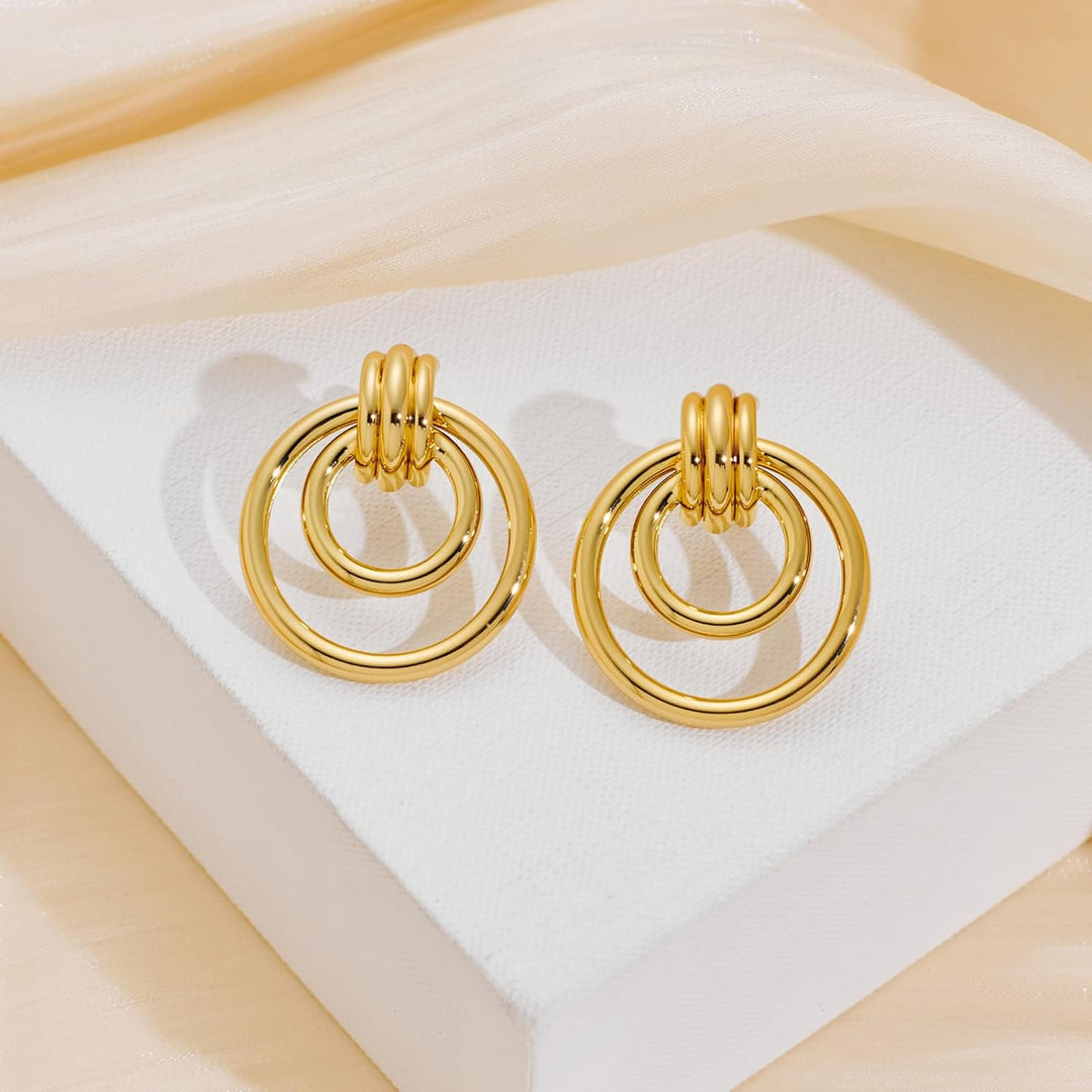 Love Geometric Droplet Earrings (VIP)