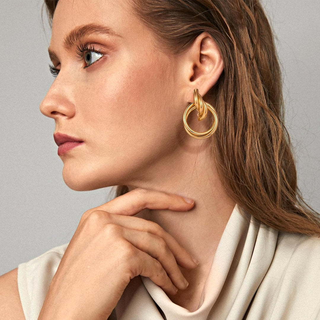 Love Geometric Droplet Earrings (VIP)