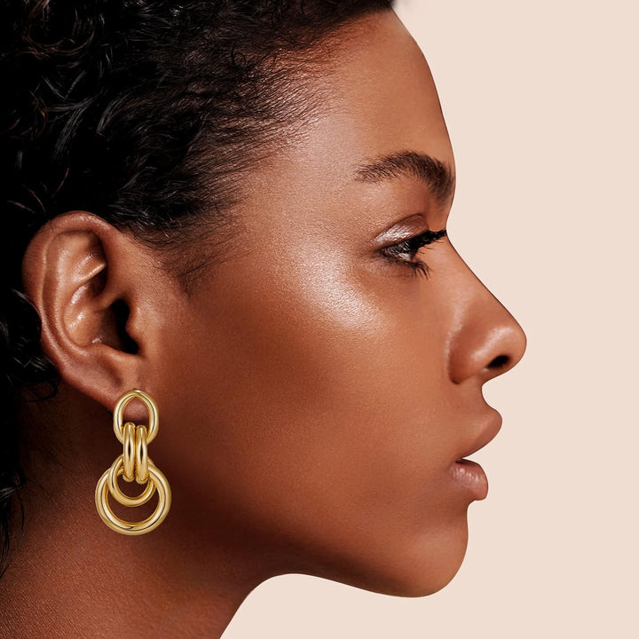 Love Geometric Droplet Earrings (VIP)
