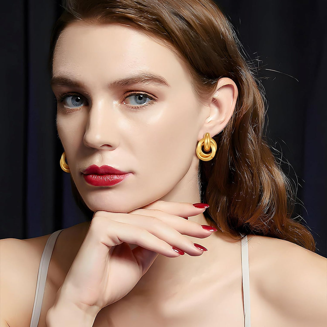 Love Geometric Droplet Earrings (VIP)