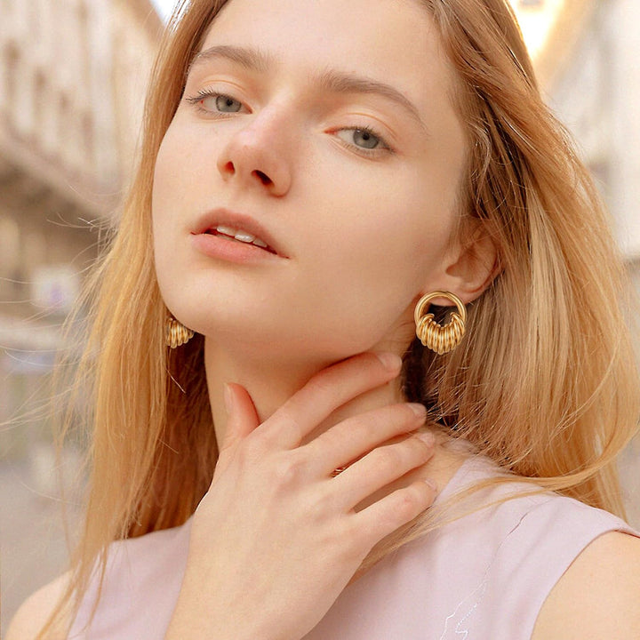 Love Geometric Droplet Earrings (VIP)