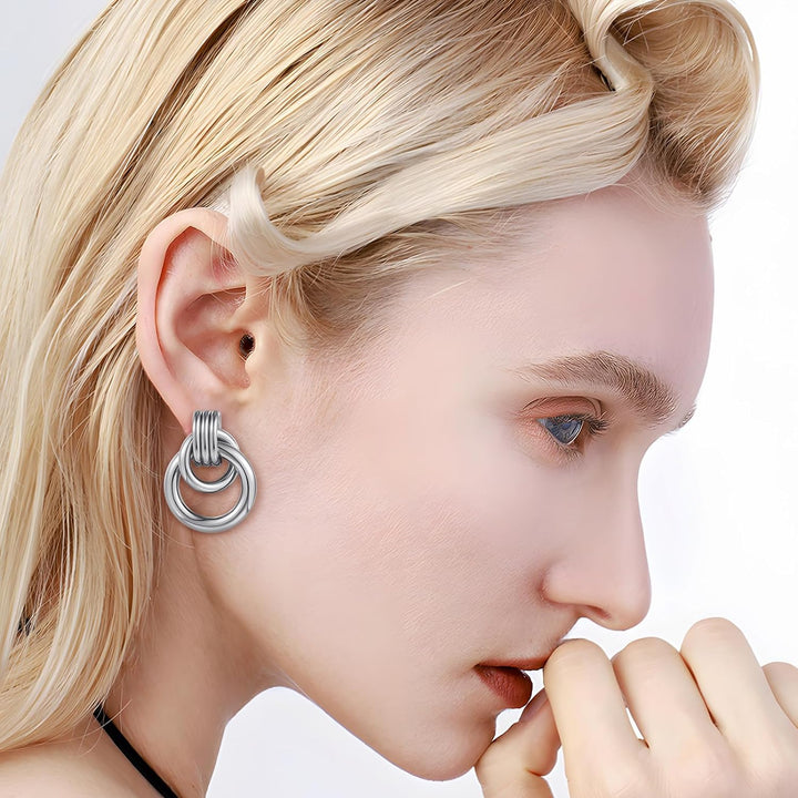Love Geometric Droplet Earrings (VIP)