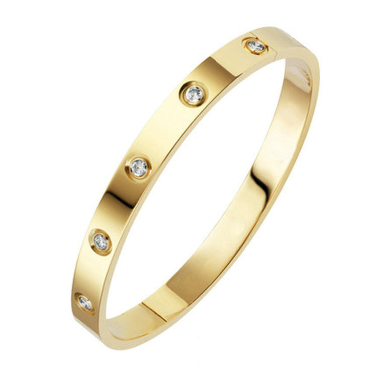 ECO-DIAMOND 18K GOLD ETERNITY LINK (VIP)