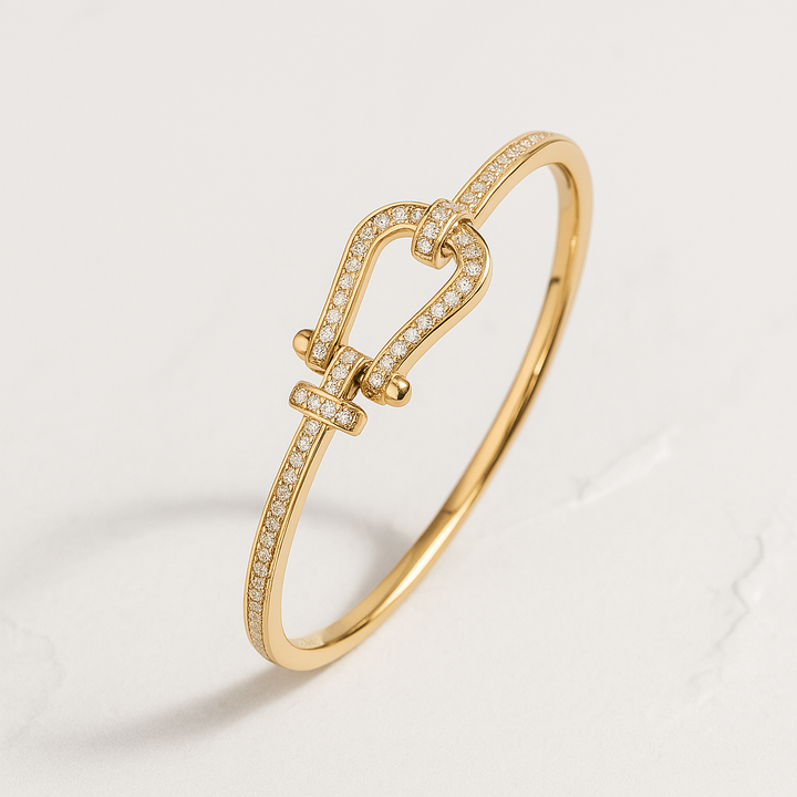 ARYA SILVER/GOLD ELEGANCE BANGLE (VIP)