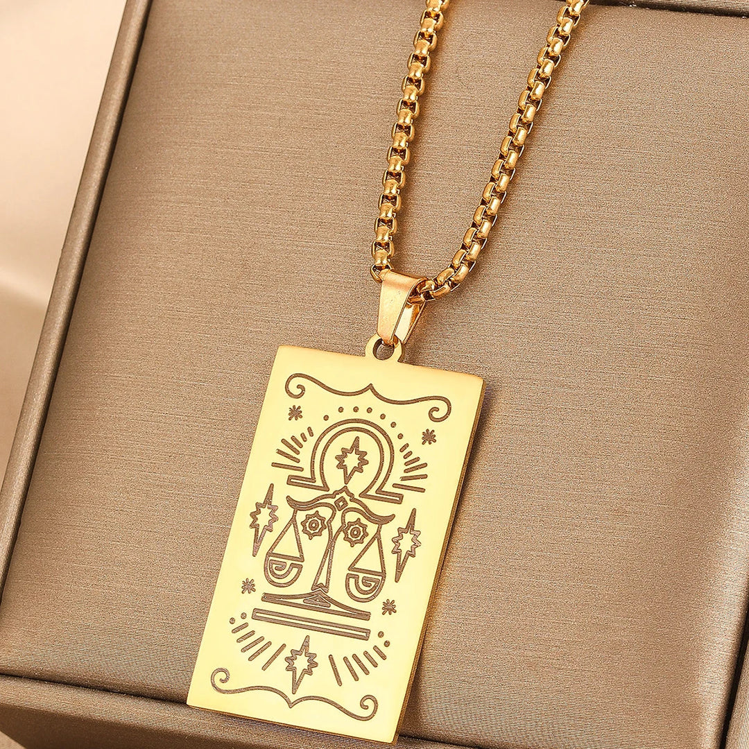 GOLDEN TAROT CARD NECKLACE (VIP)