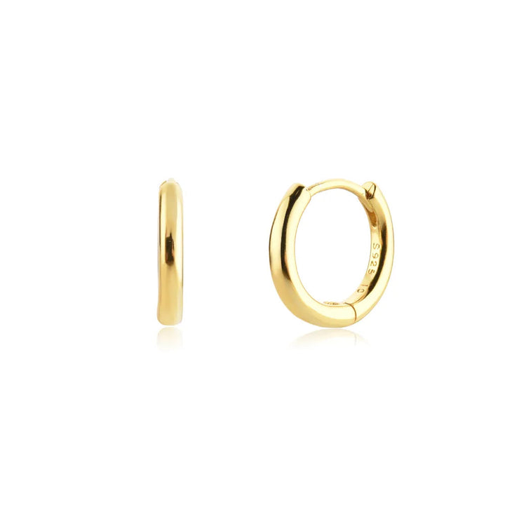 18K GOLD HUGGIES EARRING