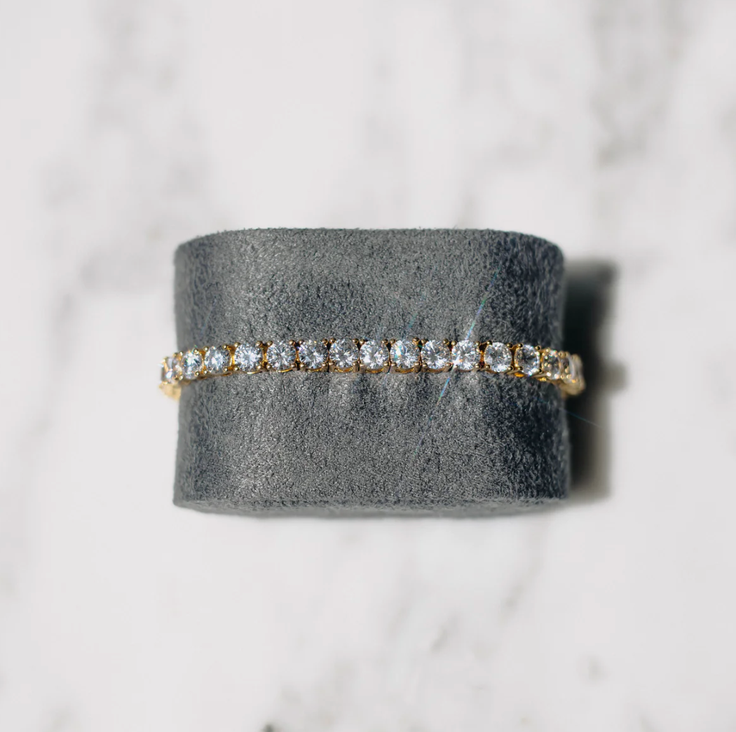 TENNIS BRACELET GOLD (VIP)