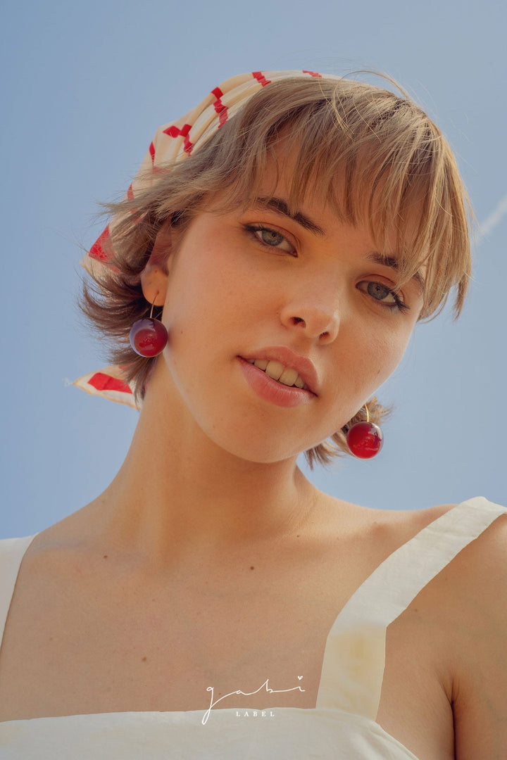 CHERRY EARRINGS (ONLY 7 LEFT) (VIP)