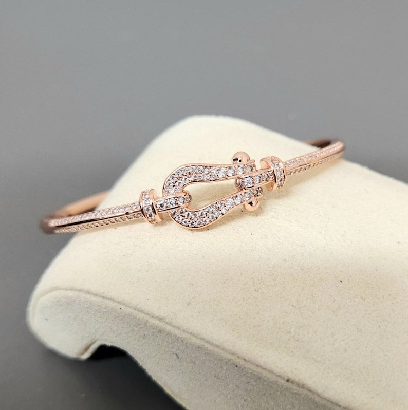 ARYA SILVER/GOLD ELEGANCE BANGLE (VIP)